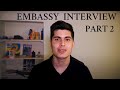 USEFUL TIPS FOR US EMBASSY INTERVIEW -J1 VISA - WORK AND TRAVEL USA PROGRAM