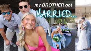 WEDDING VLOG + first time being a BRIDESMAID