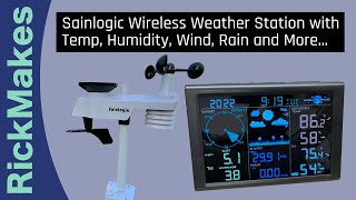 Sainlogic Wireless Weather Station with Temp, Humidity, Wind, Rain and More...