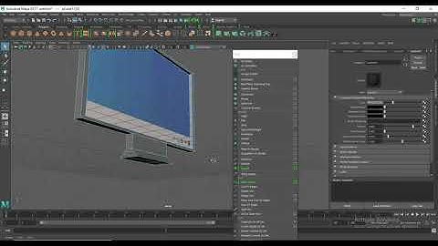 MAYA 3D MODELING & TEXTURING MALAYALAM PART 29