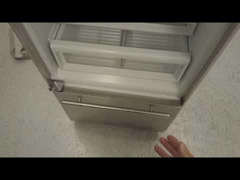 Sub Zero 500 series white wire freezer drawer