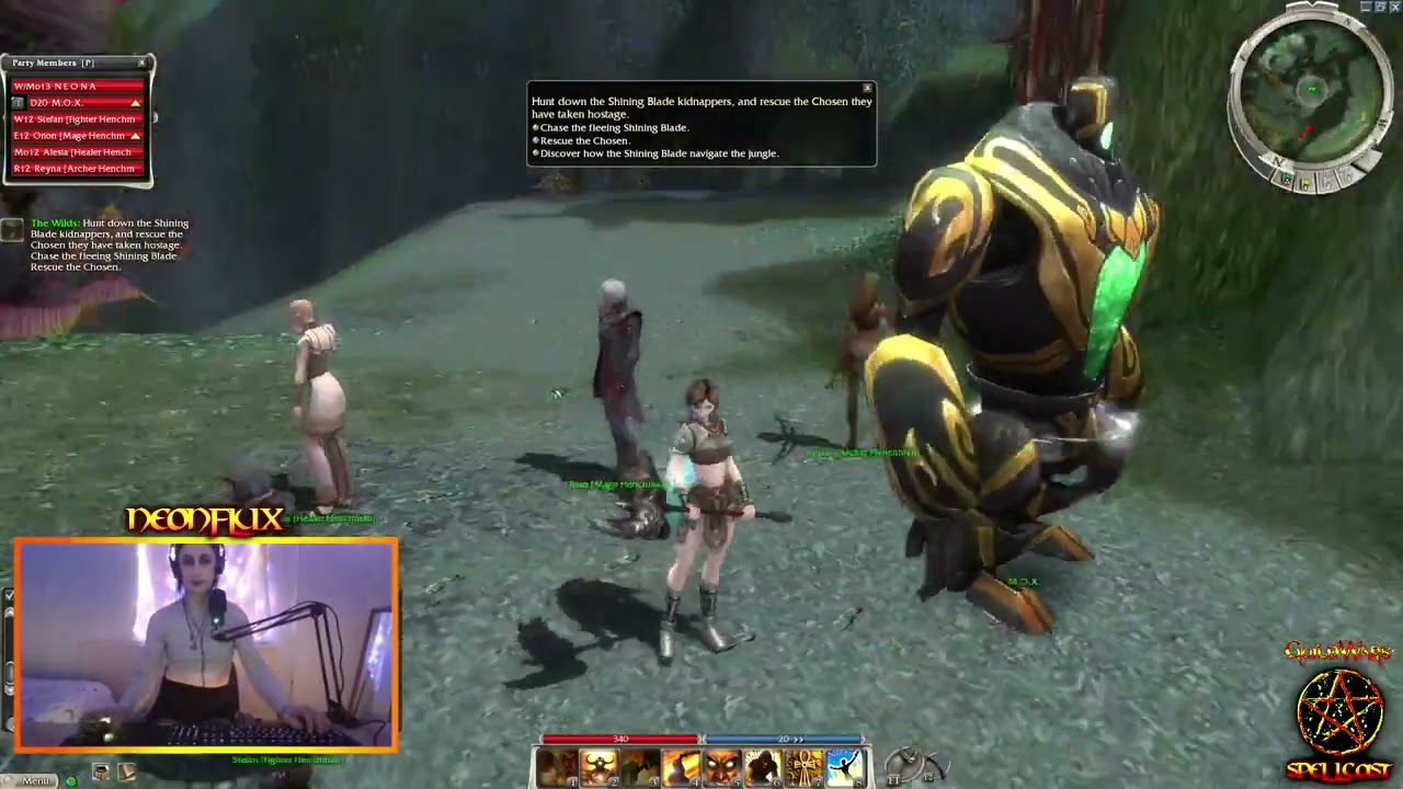 SpellCast🏰GuildWars - Playing For The Music + Prophecy Campaign Missions - Neona - (Warrior) ⚔�