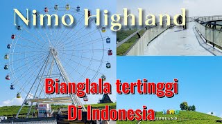 NAIK BIANGLALA TERTINGGI DI INDONESIA, KAKI SAMPE GEMETER DIKETINGGIANNYA 😰 Nimo Highland 🎡