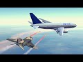 Air to Air Shootdowns #1 Feat. F-4 Phantom vs Boeing 767 | Besiege