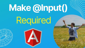 Angular - How to make Input required