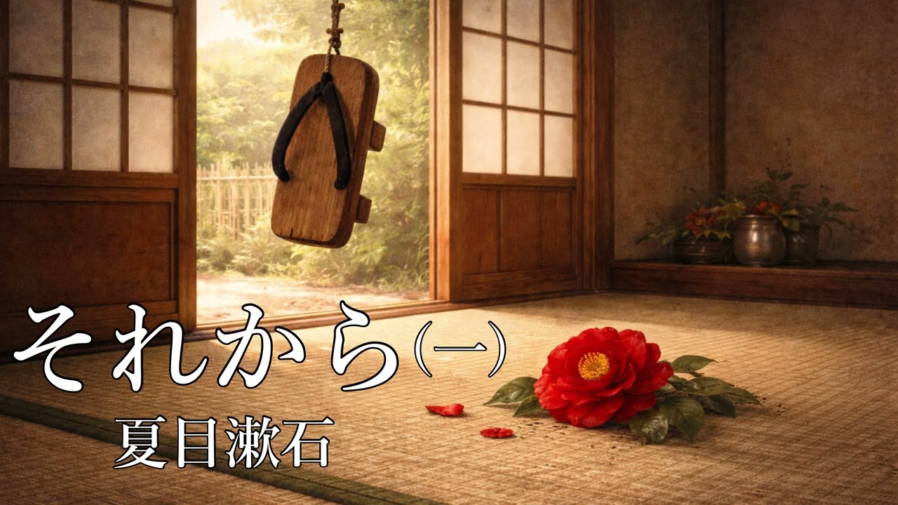 畳一畳が読む青空文庫〜夏目漱石『それから』(1)〜