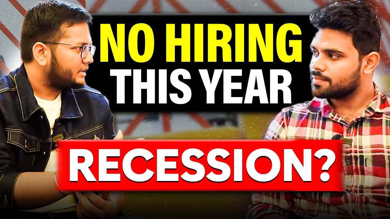 Recession and Jobs in Tech | Wipro and Infosys said No Hiring this year