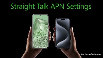 Straight Talk APN Internet Settings
