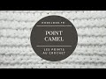 Le point camel au crochet