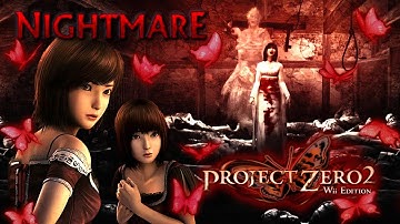Fatal Frame 2: Deep Crimson Butterfly [Wii] - Nightmare 100% (All Files, Ghosts, Upgrades & Endings)