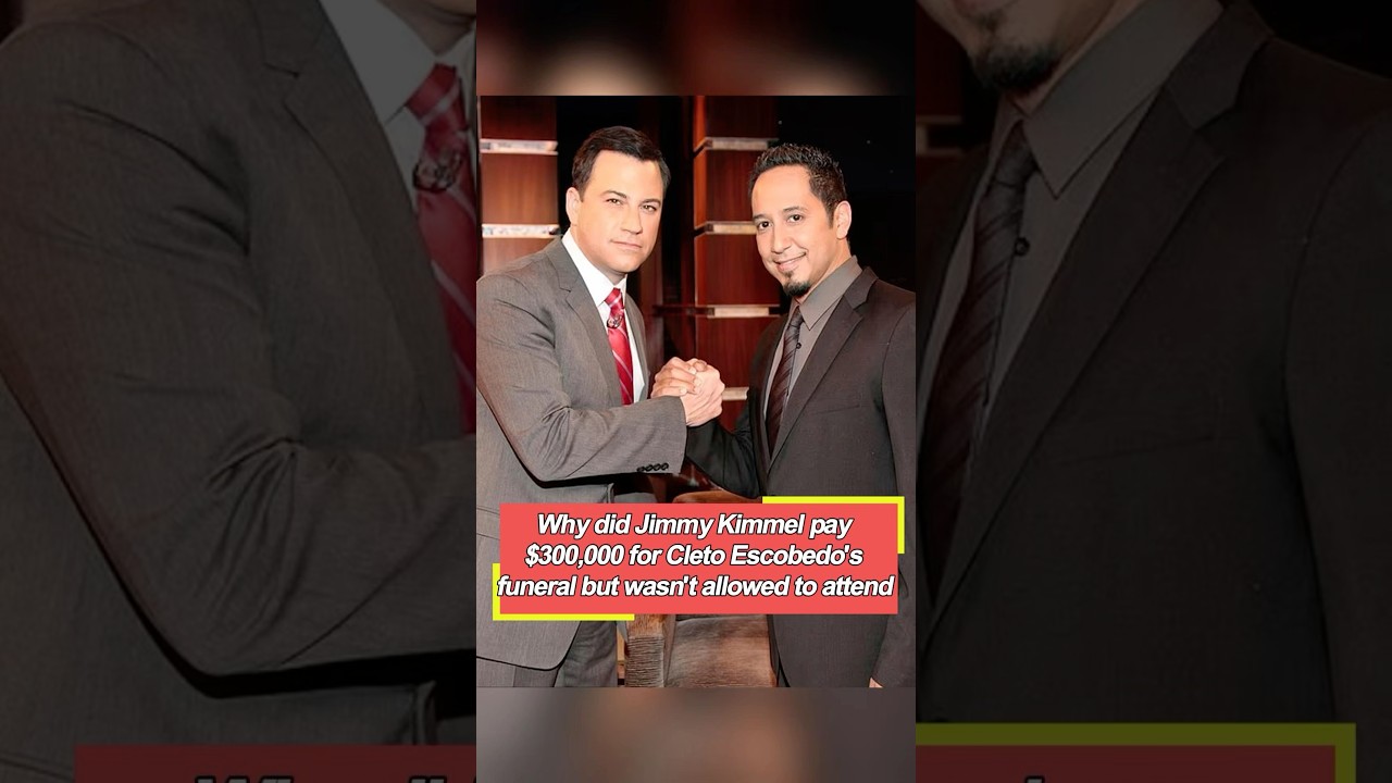 Why did Jimmy Kimmel pay $300,000 for Cleto Escobedo&rsquo;s funeral but wasn&rsquo;t allowed to attend#Jimmy
