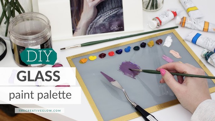 3 DIY Acrylic Paint Palettes for Artists Tutorial