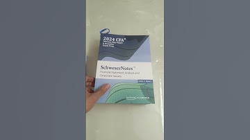 Starting my CFA Level 2 journey with Schweser books!! #cfa #cfaexam #cfalevel2 #schweser