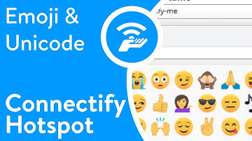 Connectify Hotspot - Now With Emoji & Unicode Support!