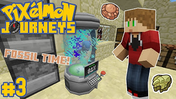 Fossil Restoration Pixelmon Journeys Episode 3