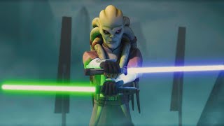 Grievous vs Kit Fisto [4K HDR] - Star Wars: The Clone Wars