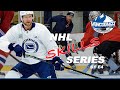 NHL Players practice with pro skills coach preparing for NHL training camp.