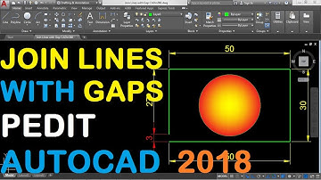 Autocad Join Lines with Gaps using PEDIT command