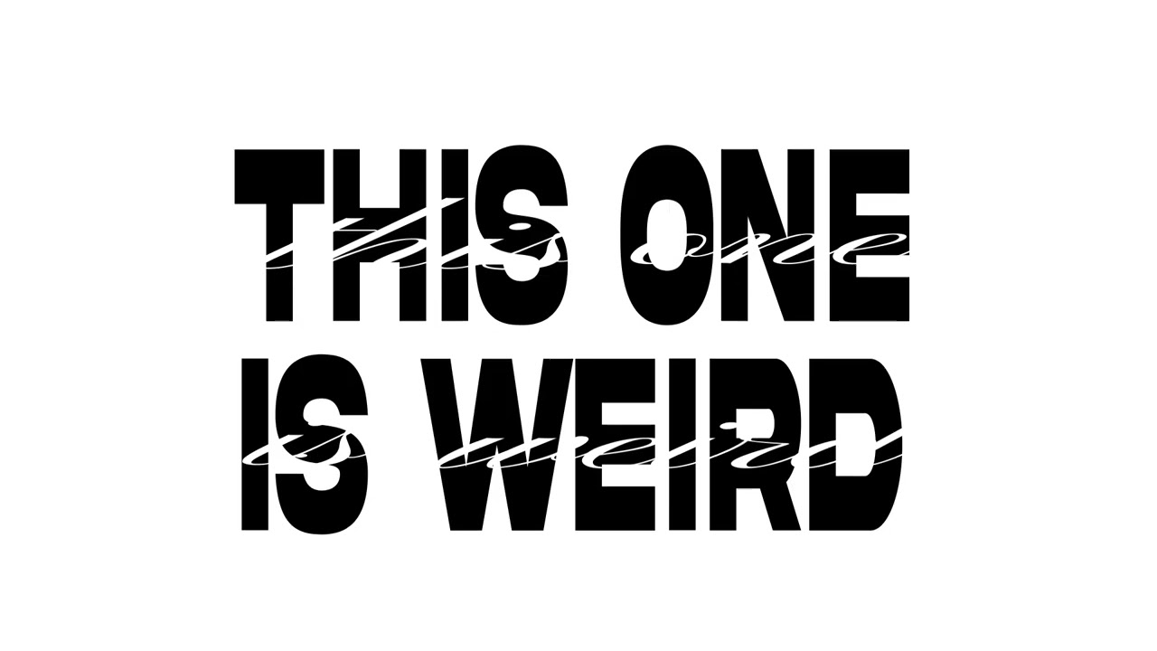 Watch this one is weird / produced by prettijosae on YouTube Watch this one is weird / produced by prettijosae on YouTube