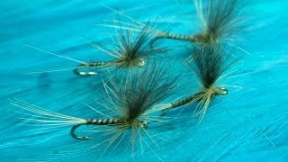 Tying a Small Olive Dun (Parachute Style) by Davie McPhail.