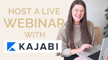 How to Host a Live Webinar in Kajabi (with YouTube live & Streamyard)