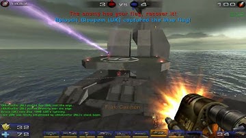 Unreal Tournament 2004 GamePlay | 2024.11.03 | Concrete Factory | Right | VCTF