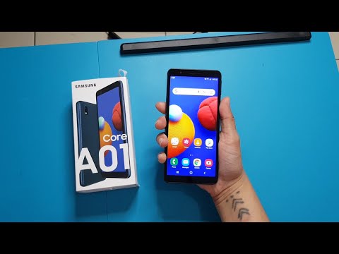 Samsung A01 Core 2GB32GB - Unboxing