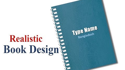 How to make Realistic Book Design in Microsoft PowerPoint 2020