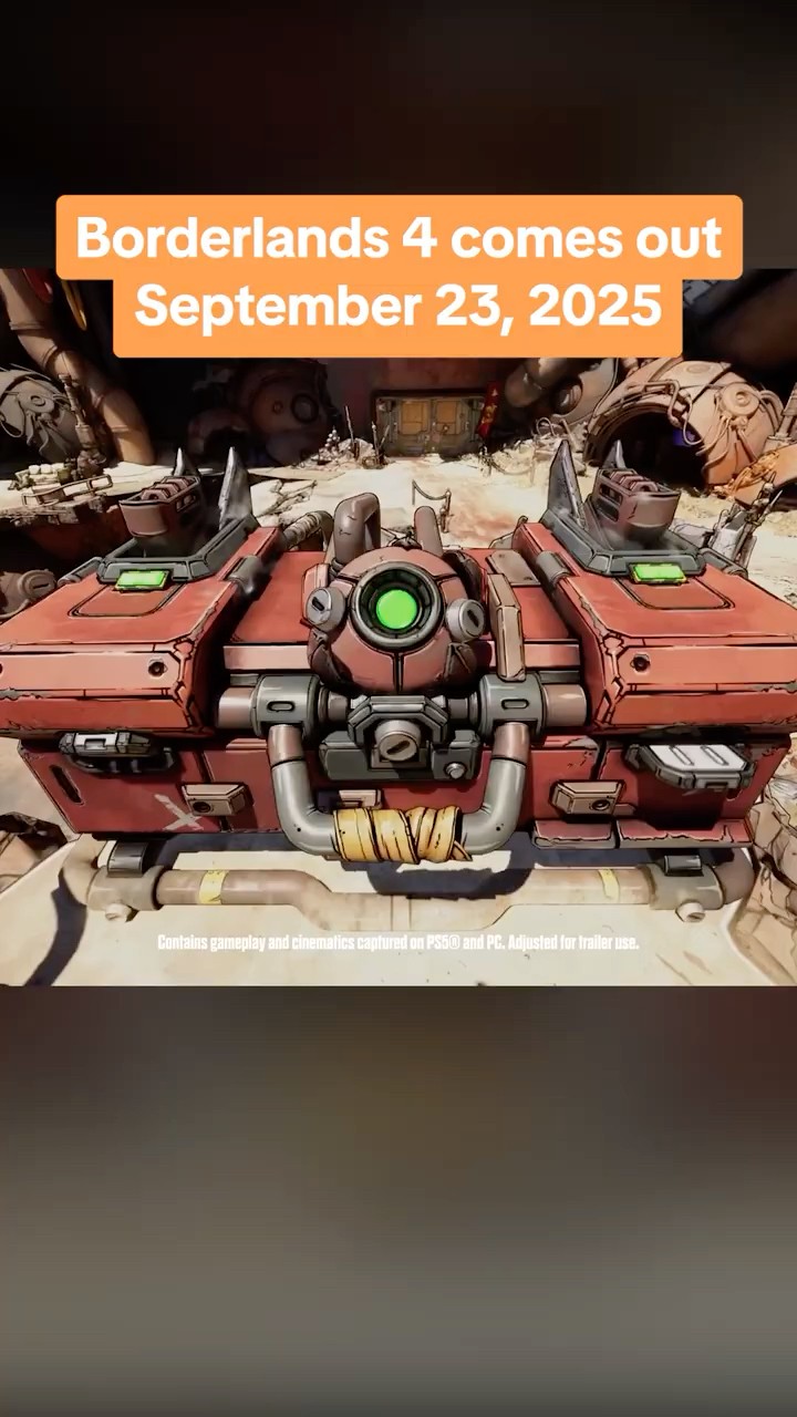 Borderlands 4 launches 9/23, and a Borderlands 4 State of Play is coming this Spring! #borderlands4