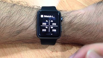 How to get FOBO Tire Readings on Apple Watch.