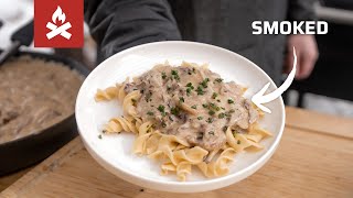 SMOKED Beef Stroganoff