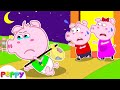 Piggy, Please Don&#39;t Leave Home - Peppy Take Care Kids | Peppy Family Kids Cartoon