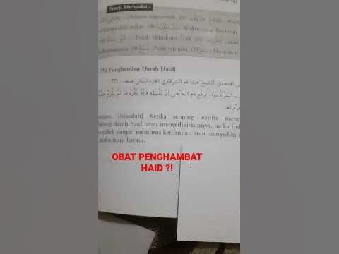 Obat penghambat haid