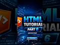 html tutorial part 6 add button #trendingshorts #youtubeshorts #htmltutorial #html5