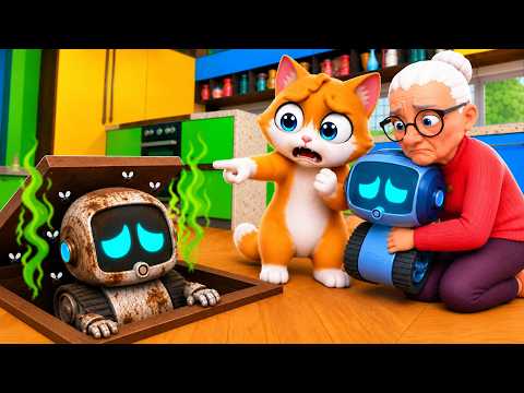 We found a HOMELESS ROBOT living under GRANDMA'S house!