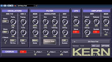 Free VST - Kern Synth - vstplanet.com