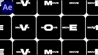 Creative Text Animation in Adobe After Effects | Step-by-Step Tutorial (No Plugins)