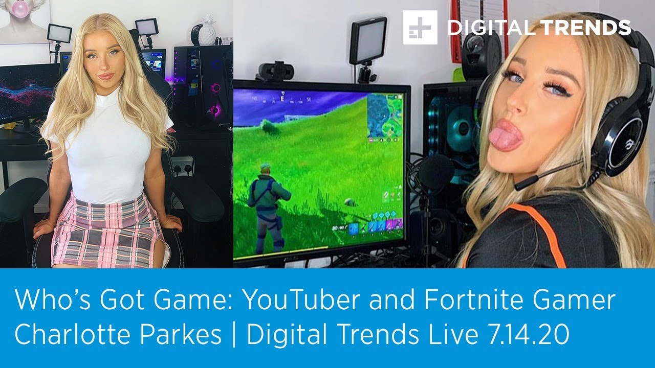 Creator and Fortnite Streamer Charlotte Parkes Who's Got Game? YouTube