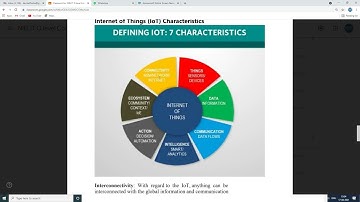 Iot Introduction Part - 2 , Characteristics of IOT