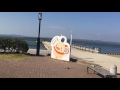 バーチャル散策【和倉温泉】和倉港・和倉温泉街 の動画、YouTube動画。