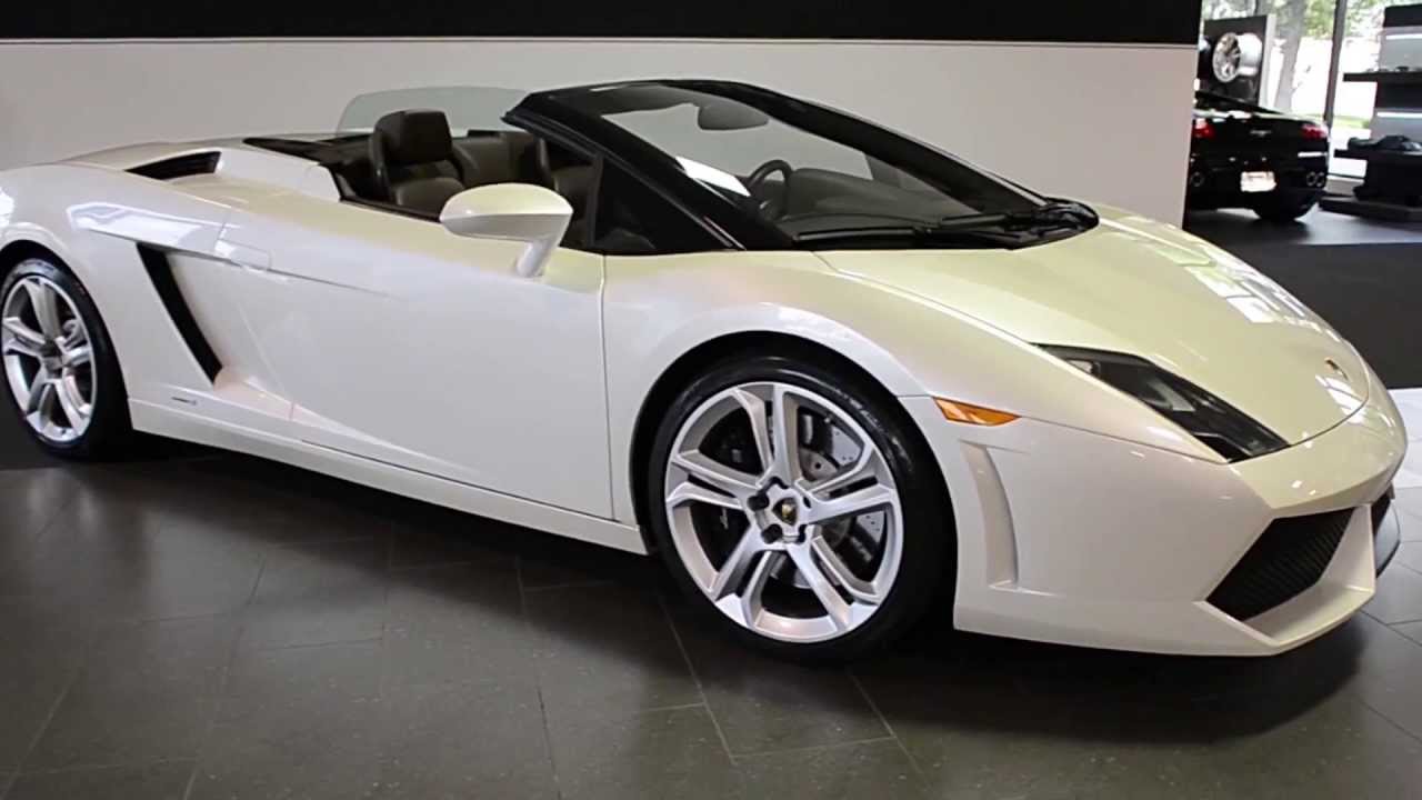 Lamborghini Gallardo Spyder White