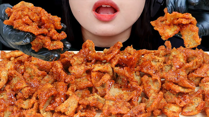 ASMR SPICY CRISPY CHICKEN SKIN 🔥 KULIT AYAM KRISPI PEDAS FLIP BURGER | MUKBANG ASMR INDONESIA