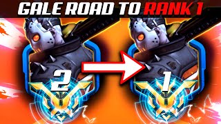 GALE RANK 2 DPS SOLDIER 76 - ROAD TO RANK 1! SEASON 6 TOP 500 OW 2