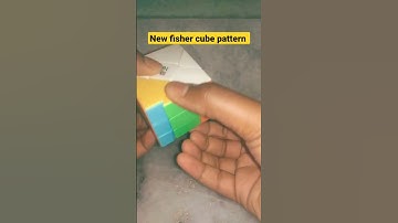 new fisher cube pattern।। PAS CUBING।।#shorts #youtubeshorts #cube