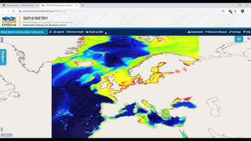 EMODnet Bathymetry Tutorial