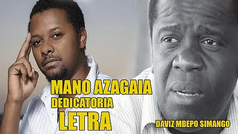 Mano Azagaia - Dedicatória | Letra/Lyrics | Em Homenagem ao Daviz Mbepo Simango | 2021