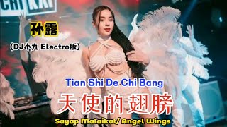 孙露 - 天使的翅膀 (Dj小九 Electro版) Tian Shi De Chi Bang【Sayap Malaikat/Angel Wings】- Terjemahan Indonesia