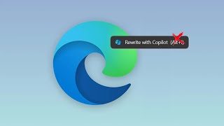 how to disable 'rewrite with copilot' in microsoft edge