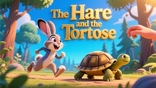 The Hare and The Tortoise | Best Moral Story for Kids | Slow and Steady Wins the Race