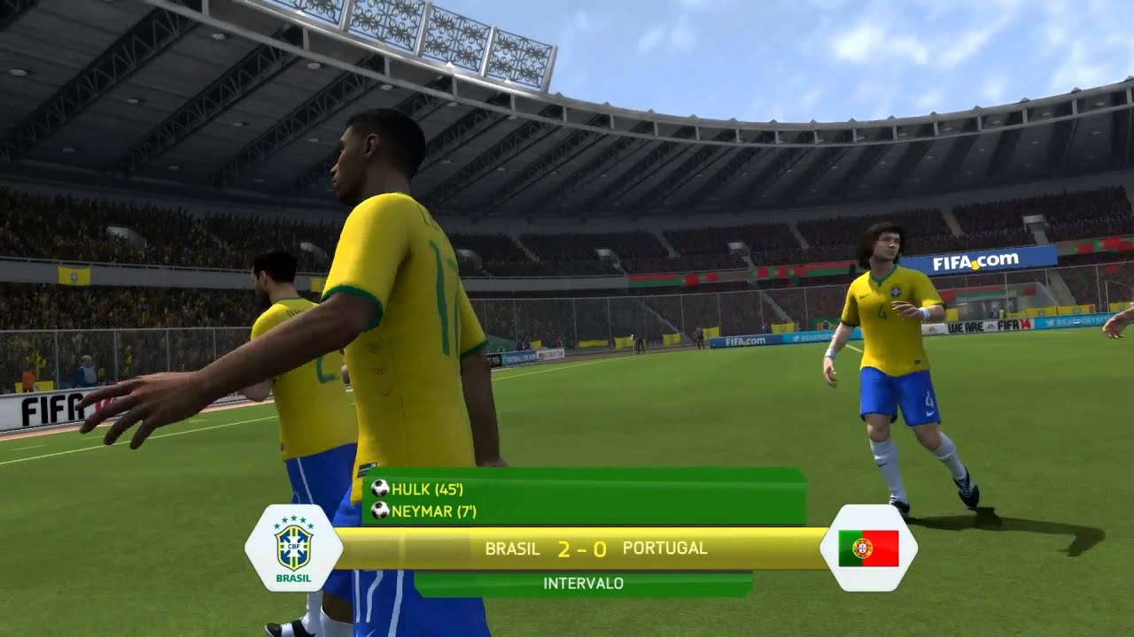 Gameplay Brasil X Portugal FIFA 14 PC 1080p YouTube gameplay-brasil-x-portugal-fifa-14-pc-1080p-youtube